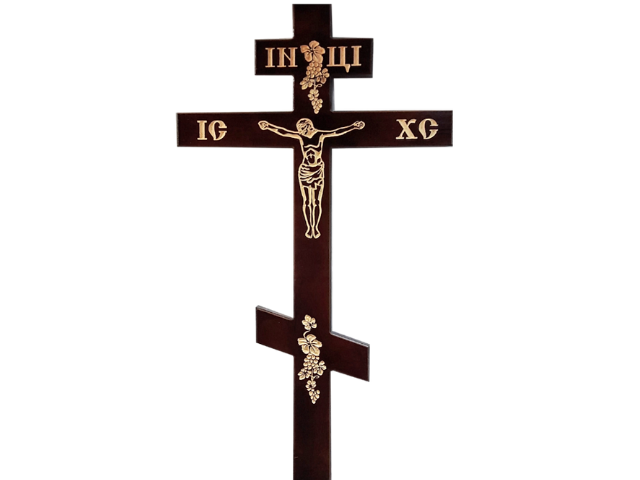 Крест на могилу Резной К27БА